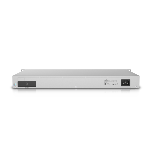Ubiquiti | Switch Enterprise 24 PoE | USW-Enterprise-24-PoE | Managed L3 | Rackmountable | Gigabit Ethernet (copper) ports quantity 12x10/100/1000 Mbps + 12x100/1000/2500 Mbps | SFP ports quantity 0 | SFP+ ports quantity 2 | PoE+ ports quantity 24 | Power supply type AC/DC, Internal, 550W - Image 7