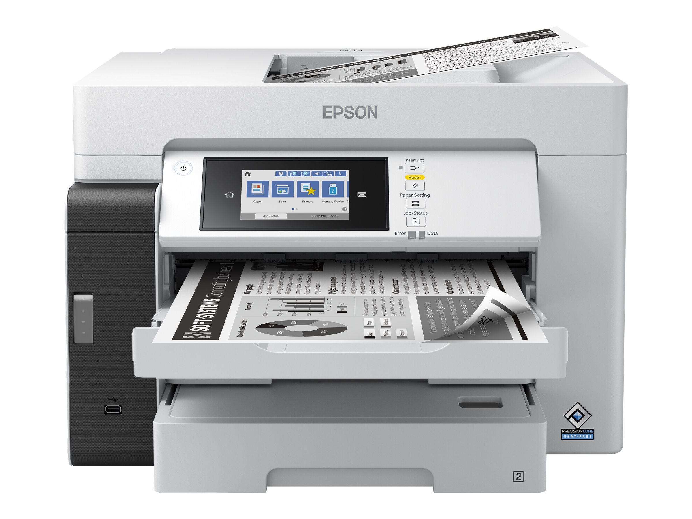 Epson Multifunctional printer | EcoTank M15180 | Inkjet | Mono | 3-in-1 | Wi-Fi | Black and white - Image 3
