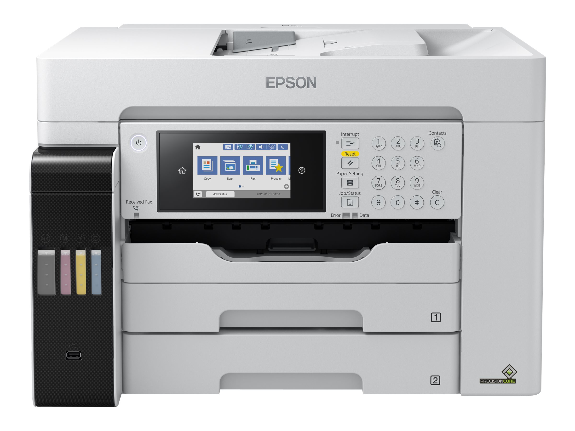 Epson Multifunctional printer | EcoTank L15180 | Inkjet | Colour | 4-in-1 | Wi-Fi | Black and white - Image 2