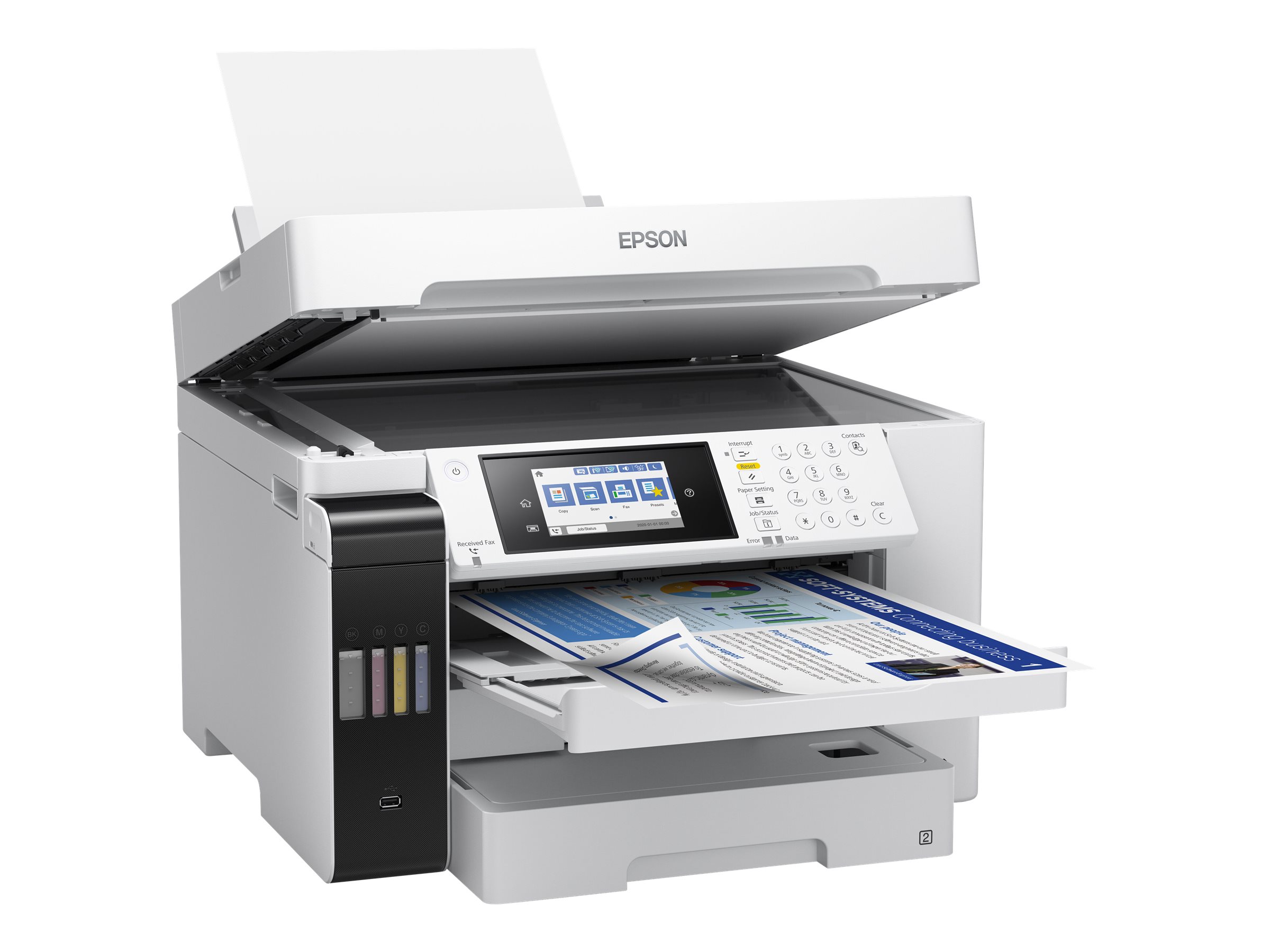 Epson Multifunctional printer | EcoTank L15180 | Inkjet | Colour | 4-in-1 | Wi-Fi | Black and white - Image 6