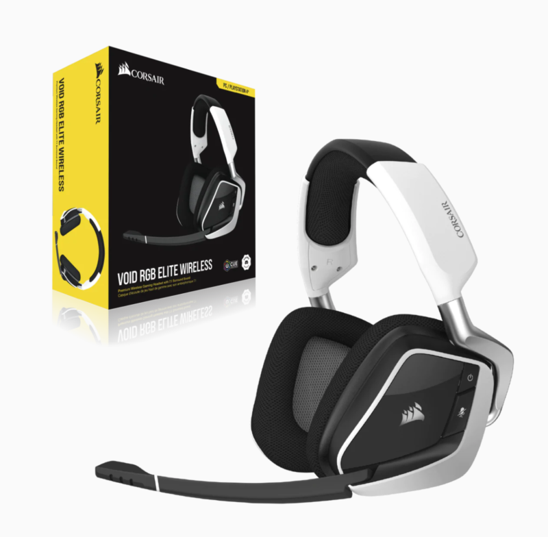 Corsair | Premium Gaming Headset | VOID RGB ELITE | Wireless | Over-Ear | Wireless - Image 14