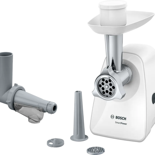 Bosch Meat mincer | MFW2515W | White | 1500 W | Number of speeds 1 | Throughput (kg/min) 1.7