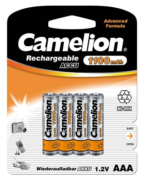 Camelion | AAA/HR03 | 1100 mAh | Rechargeable Batteries Ni-MH | 4 pc(s)