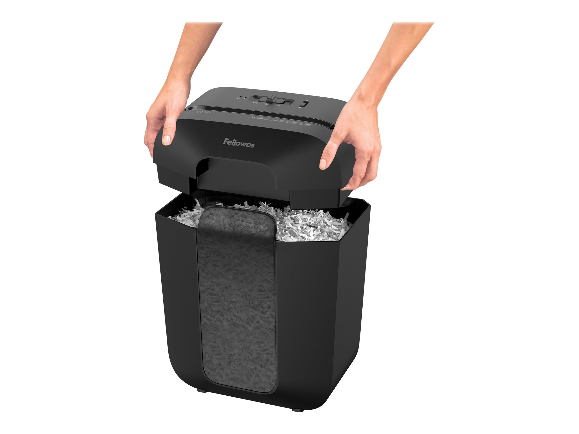 Powershred | LX50 | Black | 17 L | Credit cards shredding | Paper handling standard/output 9 sheets per pass | Cross-Cut Shredder | Warranty 24 month(s) - Image 8