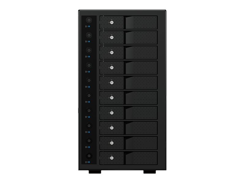 Raidsonic | Icy Box | IB-3810-C31 SINGLE enclosure for 10x HDD with USB 3.1 (Gen 2) Type-C or Type-A interface - Image 3