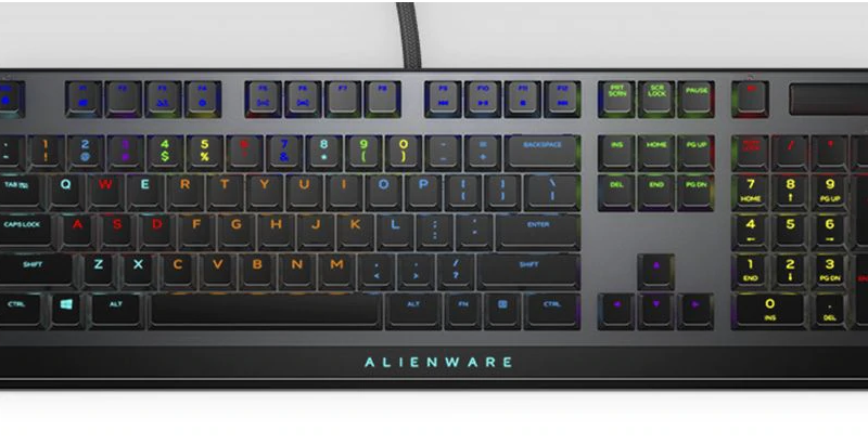 Dell | Alienware Gaming Keyboard | AW510K | Mechanical Gaming Keyboard | Wired | RGB LED light | EN | English | Numeric keypad