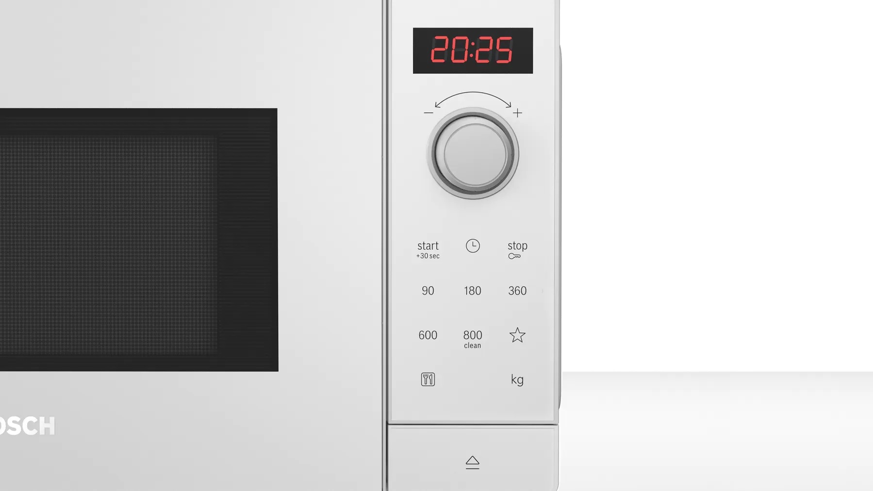 Bosch | Microwave Oven | FFL023MW0 | Free standing | 800 W | White - Image 3