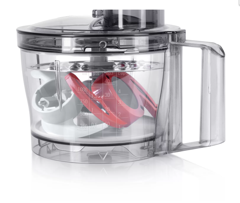 Bosch | Food Processor | MCM3401M | 800 W | Number of speeds 2 | Bowl capacity 2.3 L | Blender | Meat mincer | Black/Stainless steel - Image 5