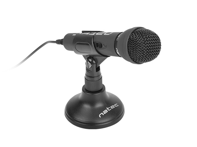 Natec | Microphone | NMI-0776 Adder | Black | Wired - Image 3