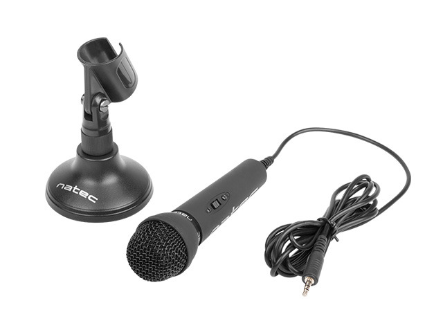 Natec | Microphone | NMI-0776 Adder | Black | Wired - Image 13
