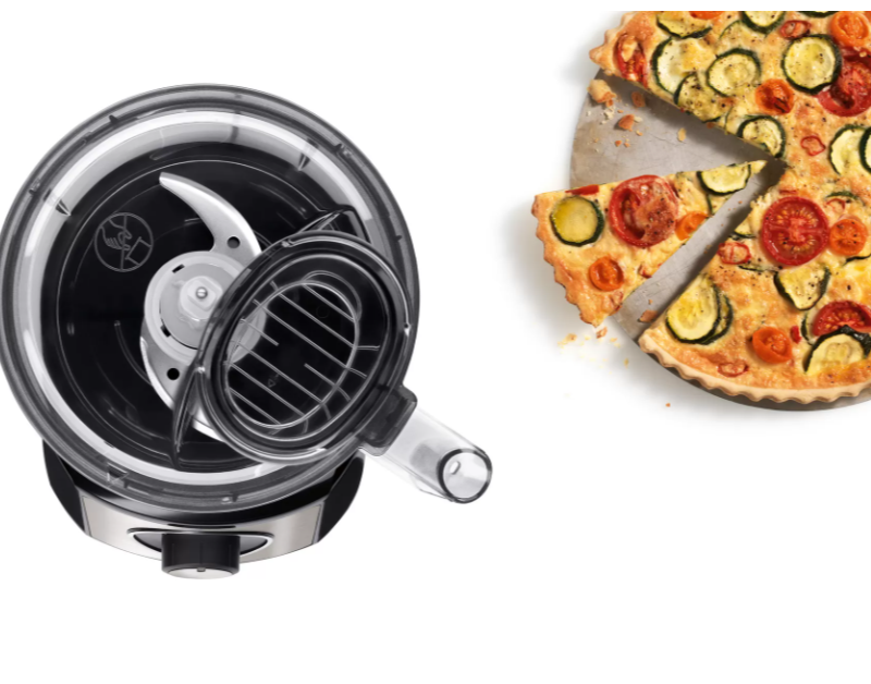 Bosch | Food Processor | MCM3401M | 800 W | Number of speeds 2 | Bowl capacity 2.3 L | Blender | Meat mincer | Black/Stainless steel - Image 7