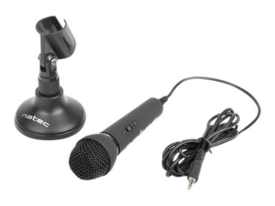 Natec | Microphone | NMI-0776 Adder | Black | Wired - Image 12