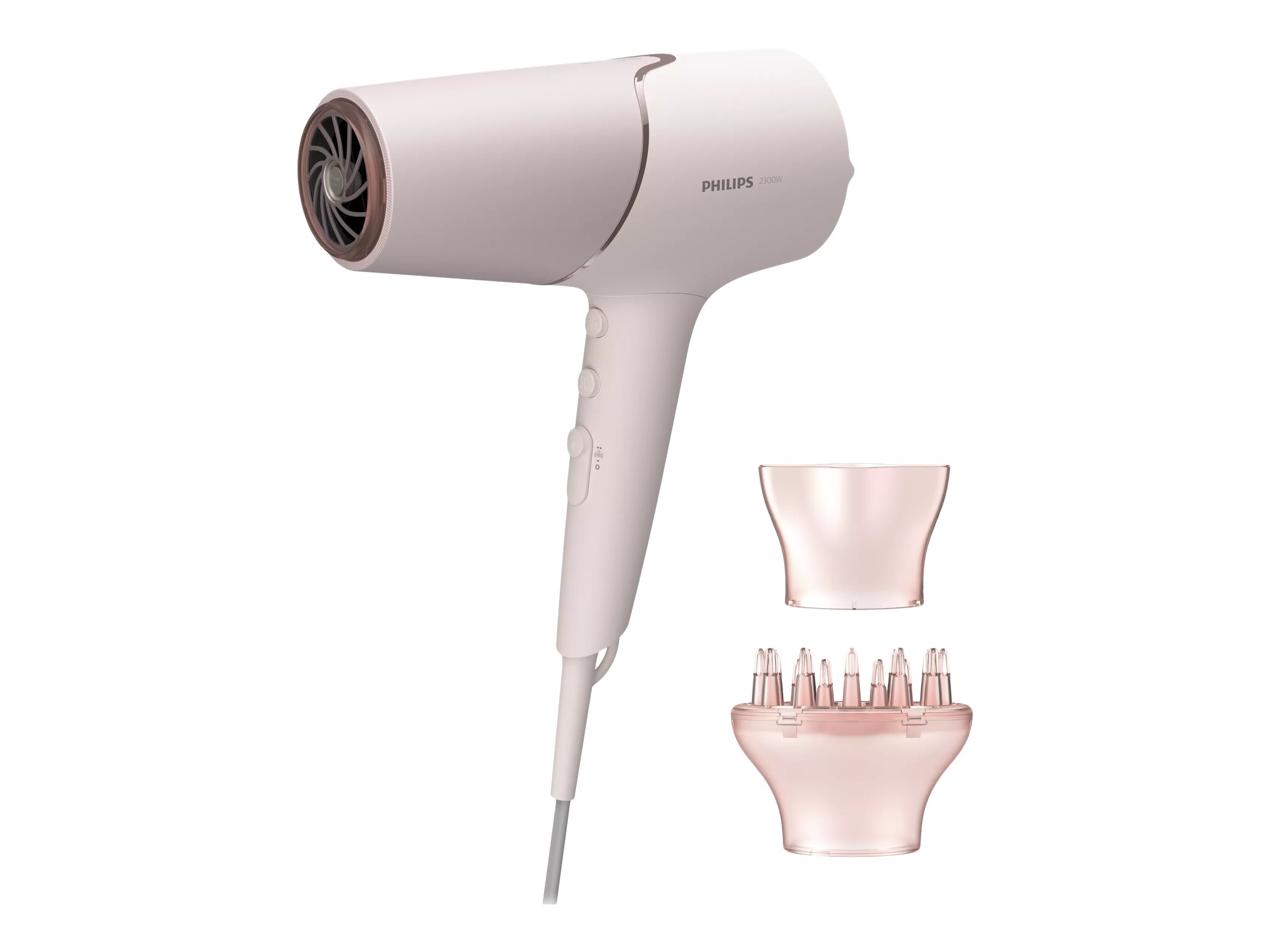 Philips | Hair Dryer | BHD530/00 | 2300 W | Number of temperature settings 6 | Ionic function | Pink - Image 2