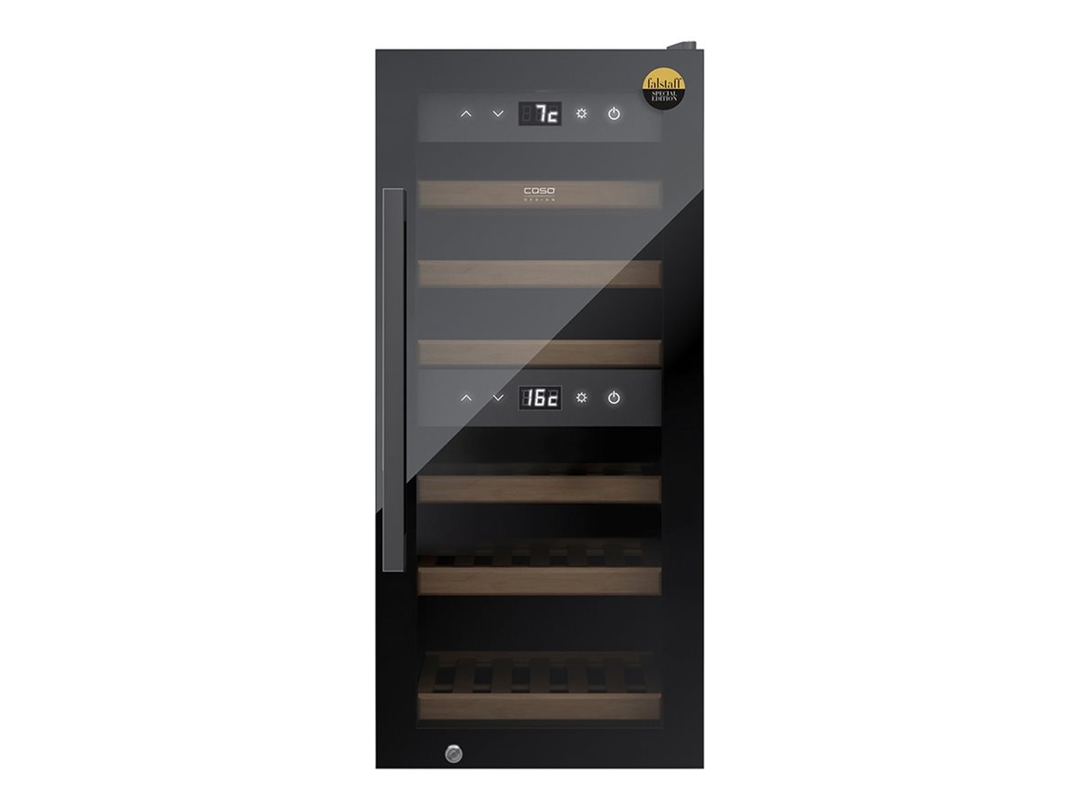 Caso | Smart Wine Cooler | WineExclusive 24 | Energy efficiency class G | Showcase | Bottles capacity 24 bottles | Cooling type Compressor technology | Black - Image 2
