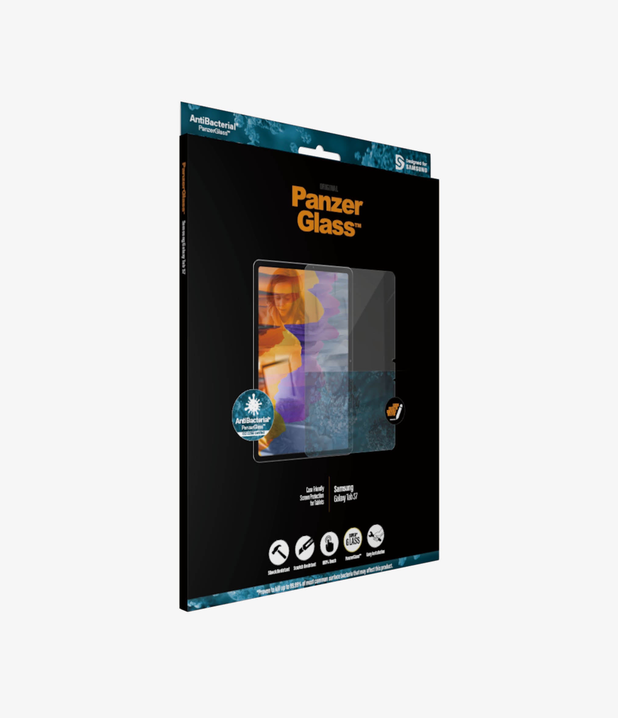 PanzerGlass | Galaxy Tab S7 | Transparent - Image 7