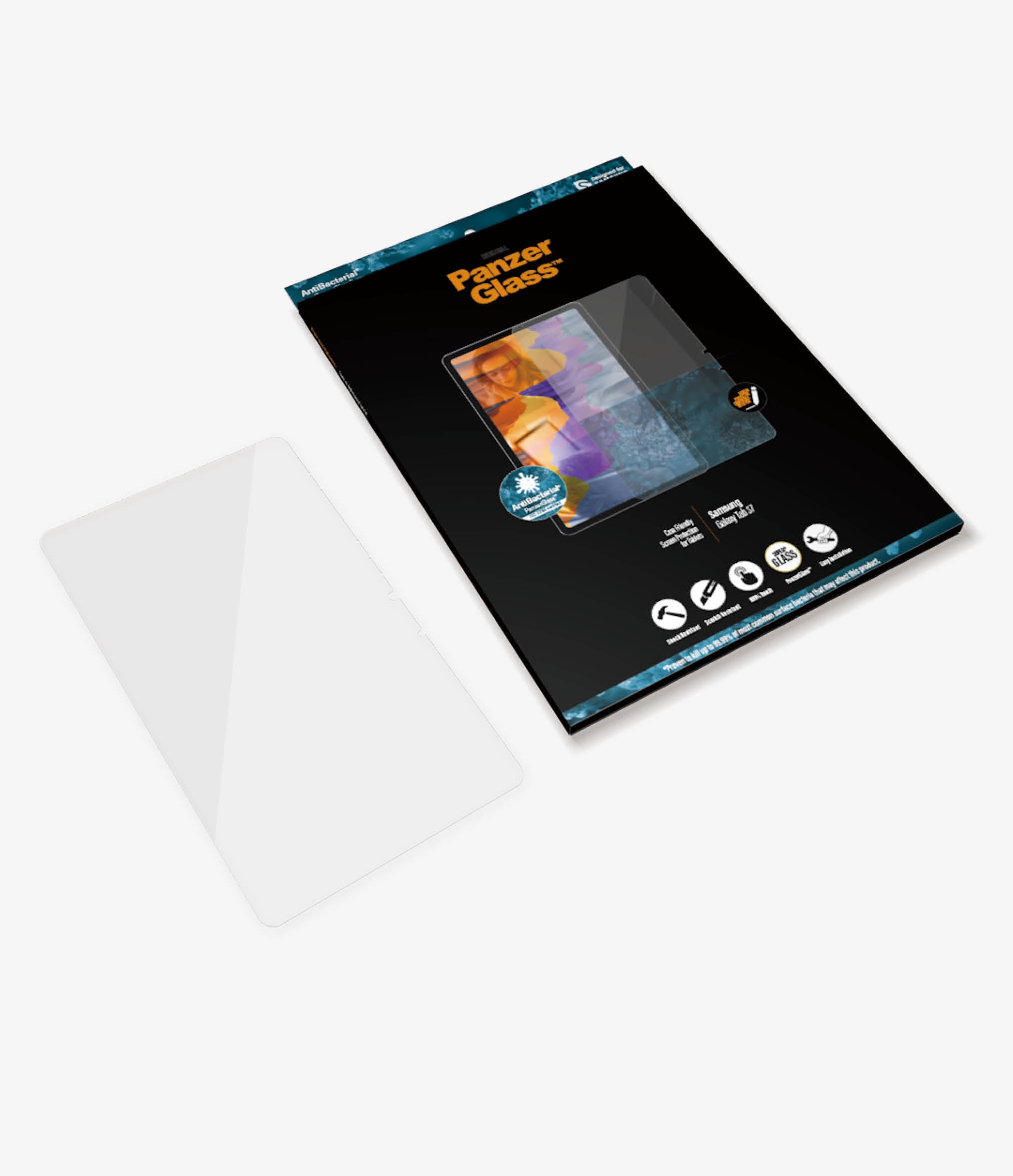 PanzerGlass | Galaxy Tab S7 | Transparent - Image 9
