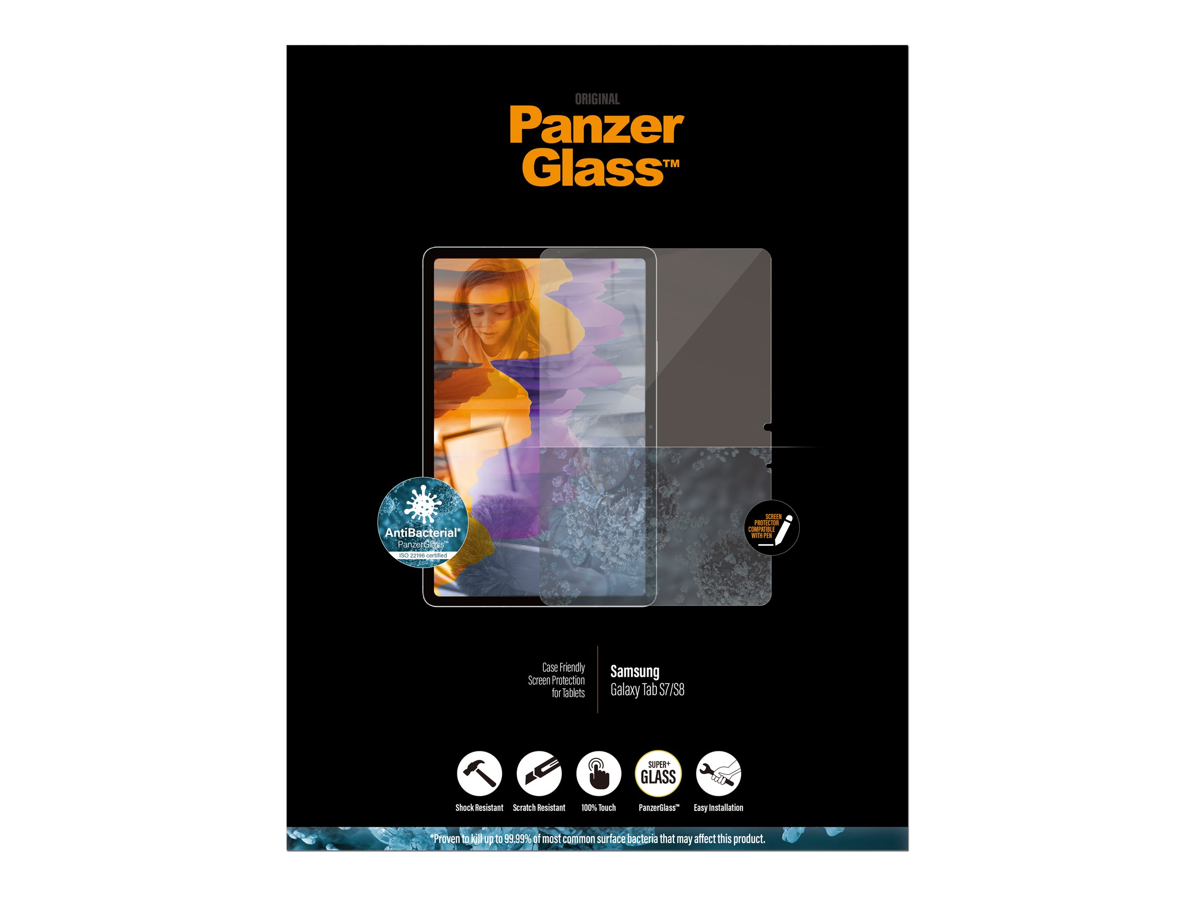 PanzerGlass | Galaxy Tab S7 | Transparent - Image 10
