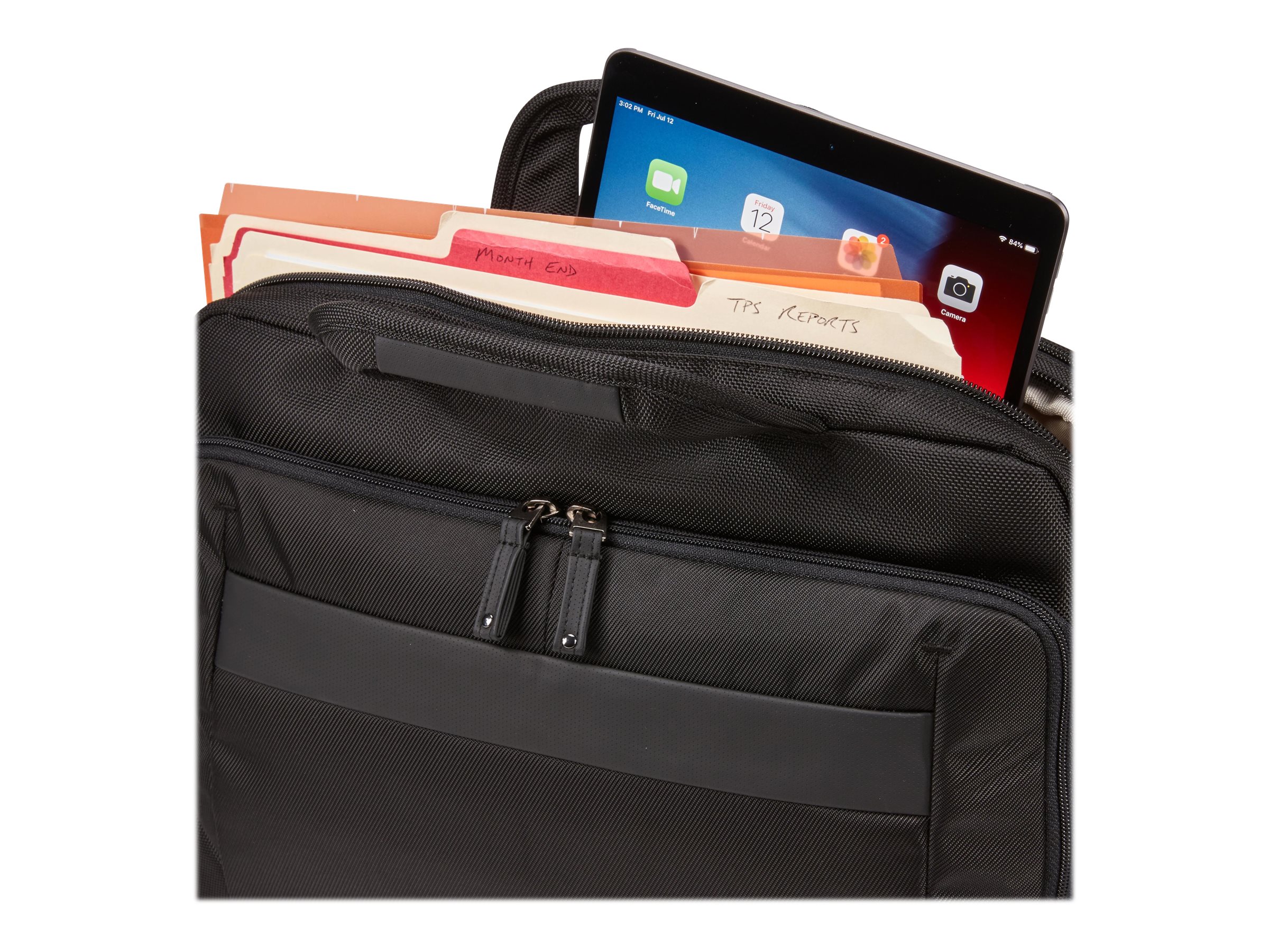 Case Logic | NOTIA-114 | Slim Briefcase | Fits up to size 14 " | Black | Shoulder strap - Image 12