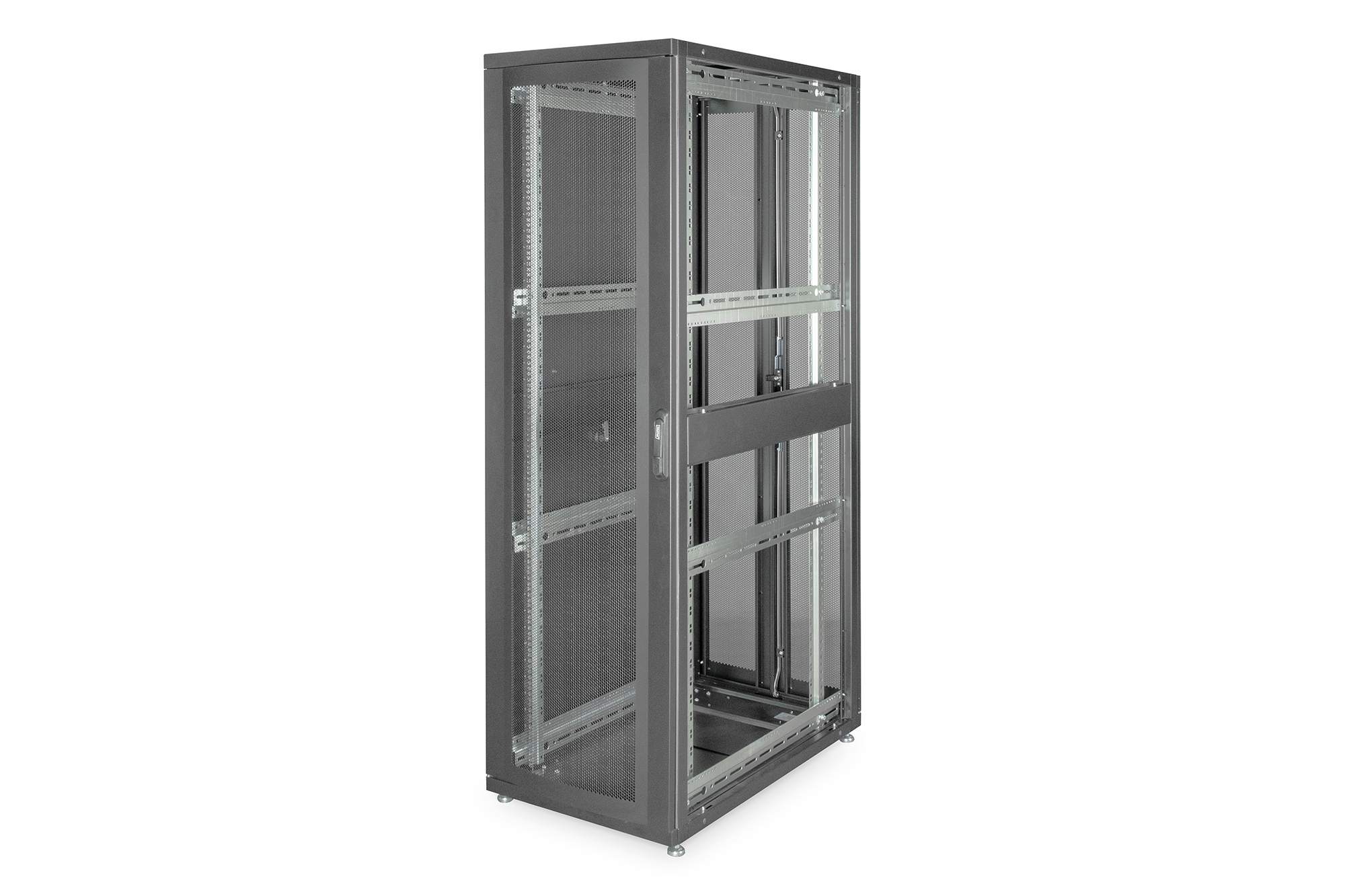 Digitus | Server Rack | DN-19 SRV-42U-B-1 | Black | IP protection class: IP20; Load capacity: 1000 kg; Depth: 1000 mm; Width: 600 mm - Image 5