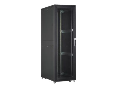 Digitus | Server Rack | DN-19 SRV-42U-B-1 | Black | IP protection class: IP20; Load capacity: 1000 kg; Depth: 1000 mm; Width: 600 mm - Image 2