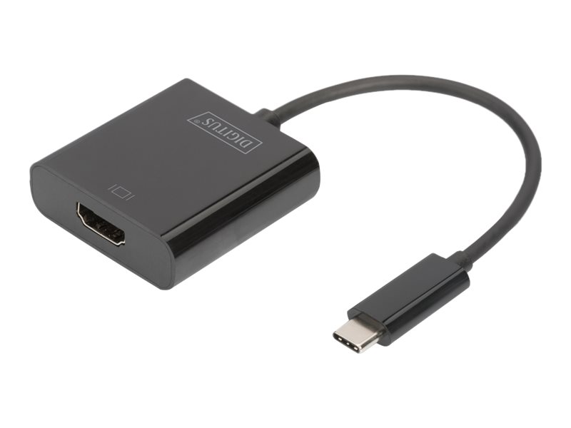 Digitus | USB Type-C to HDMI Adapter | DA-70852 | Black | USB Type-C | 0.15 m - Image 2