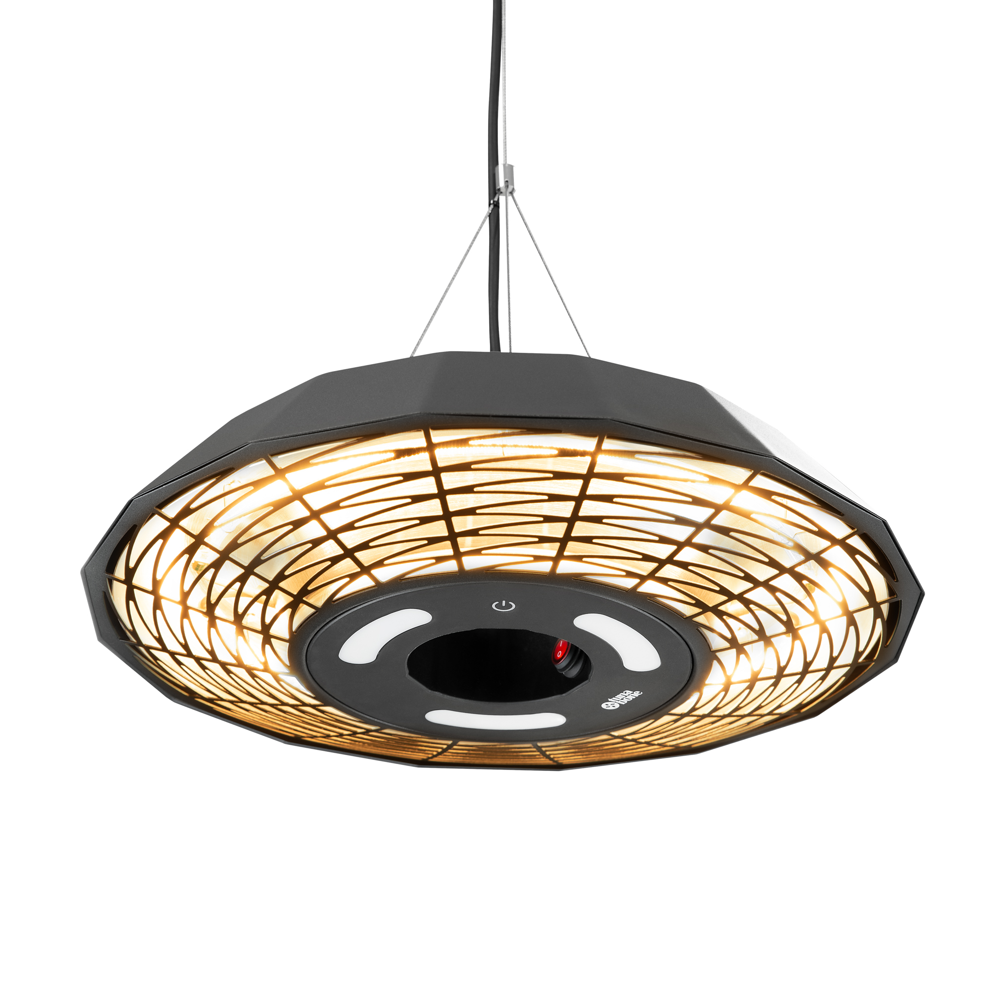 TunaBone | Electric Ceiling Infrared Patio Heater | TB2068C-01 | Patio heater | 2000 W | Number of power levels 1 | Suitable for rooms up to 20 m² | Black | IP45