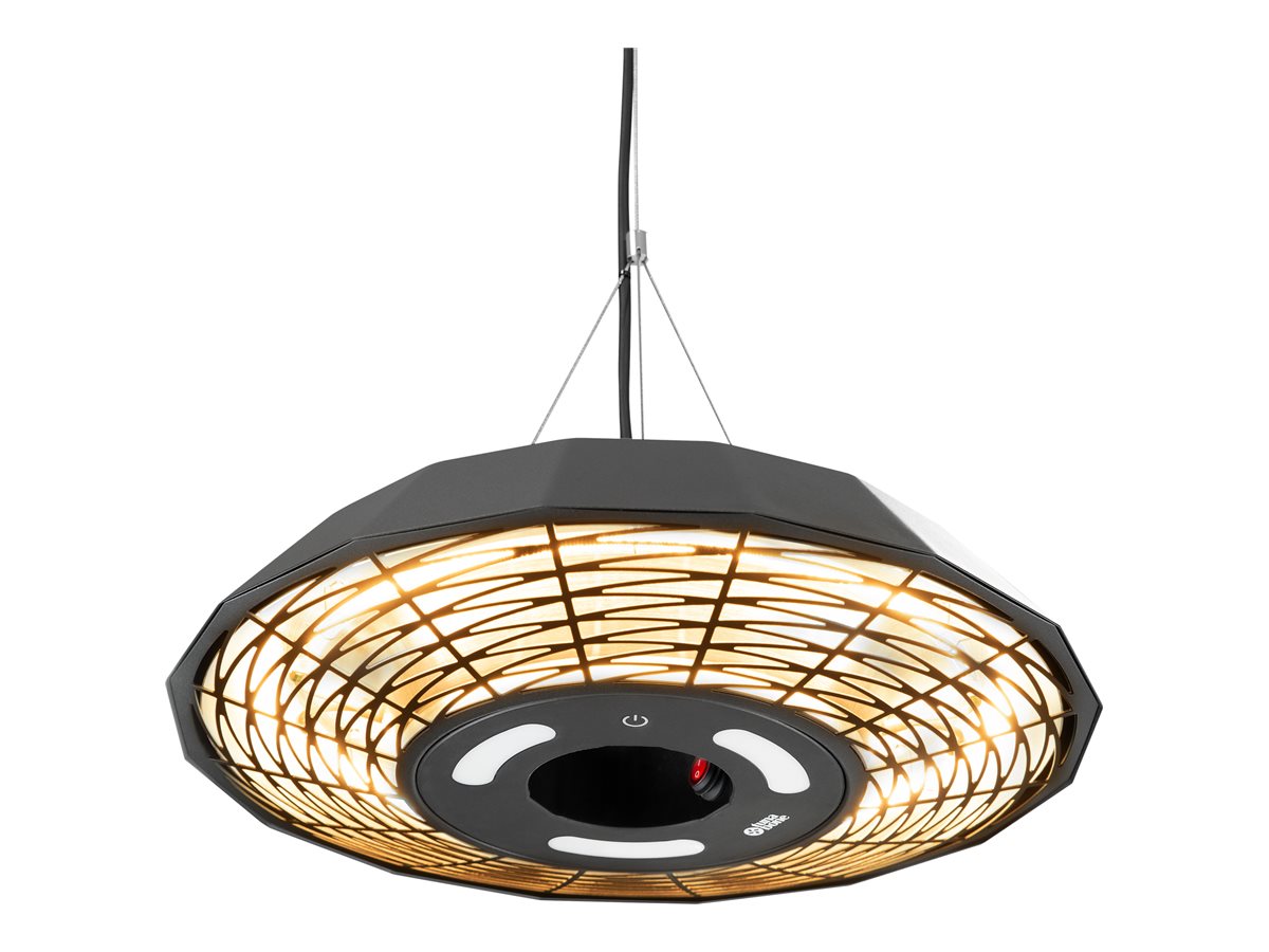 TunaBone | Electric Ceiling Infrared Patio Heater | TB2068C-01 | Patio heater | 2000 W | Number of power levels 1 | Suitable for rooms up to 20 m² | Black | IP45 - Image 3