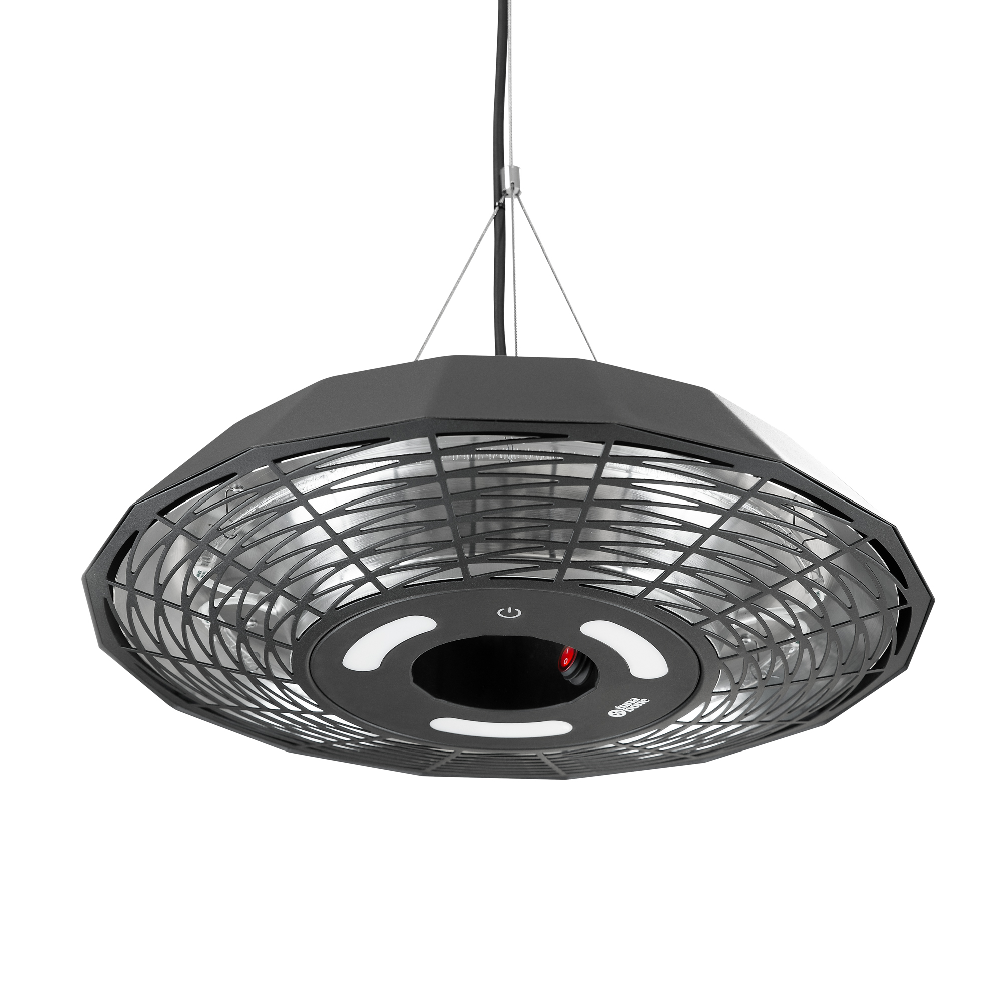 TunaBone | Electric Ceiling Infrared Patio Heater | TB2068C-01 | Patio heater | 2000 W | Number of power levels 1 | Suitable for rooms up to 20 m² | Black | IP45 - Image 5