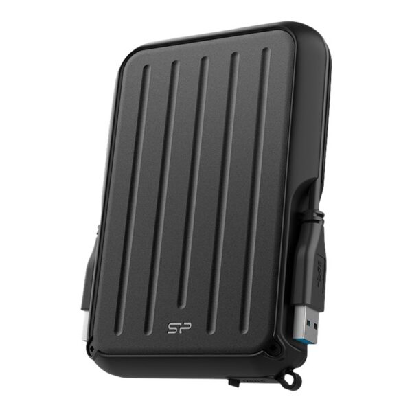 Silicon Power Portable Hard Drive | Armor A66 | 4000 GB | USB 3.2 Gen 1 | Black