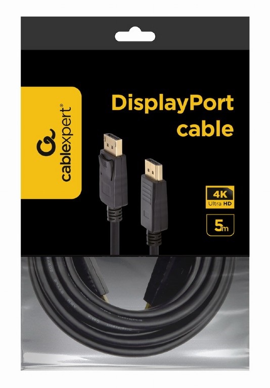 Gembird | DisplayPort cable, 4K | CC-DP2-5M | 2x Displayport (male) | DisplayPort to DisplayPort | 5 m - Image 5
