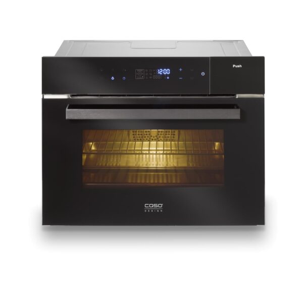 Caso | Multifunction Oven | SteamMaster E 56 | 45 L | Multifunctional | Steam | Sensor-touch | Steam function | Height 45.5 cm | Width 59.5 cm | Black