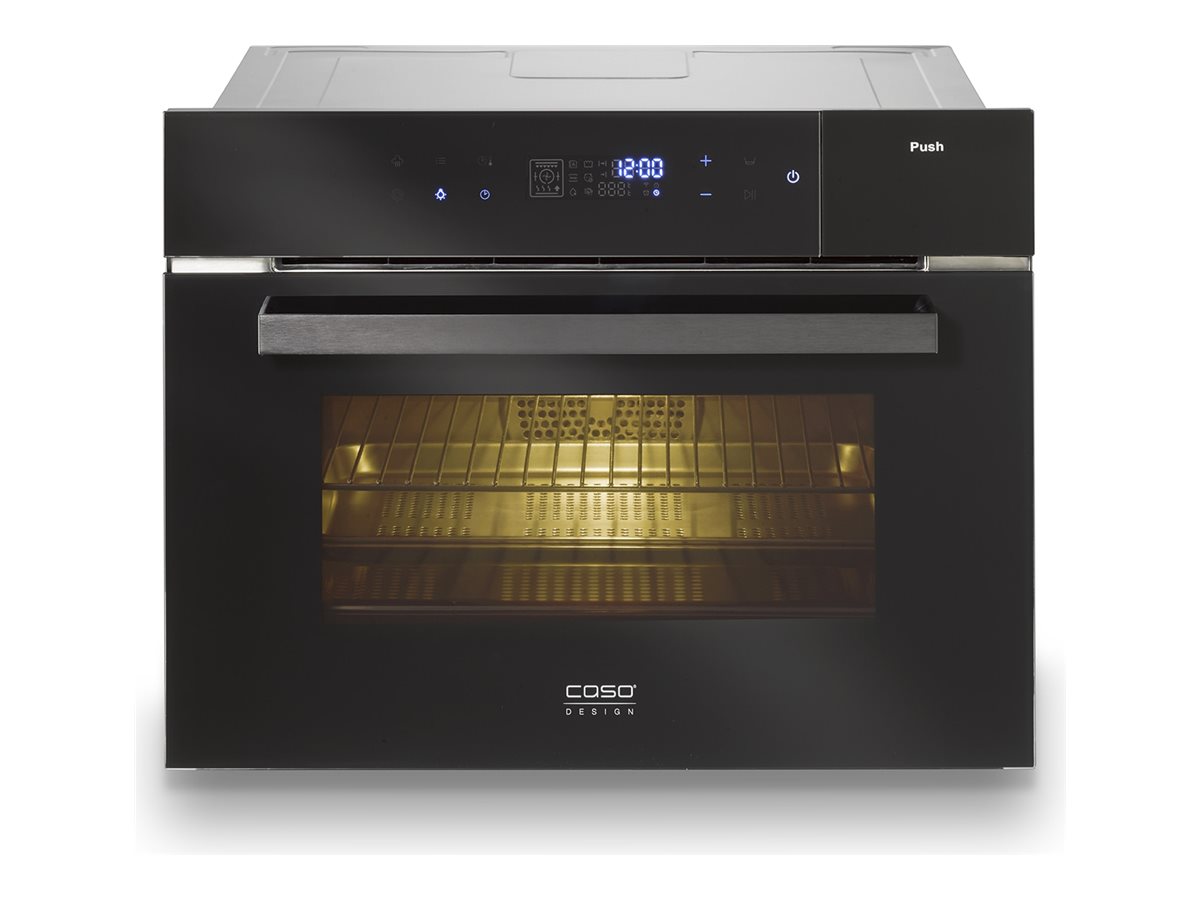 Caso | Multifunction Oven | SteamMaster E 56 | 45 L | Multifunctional | Steam | Sensor-touch | Steam function | Height 45.5 cm | Width 59.5 cm | Black - Image 2