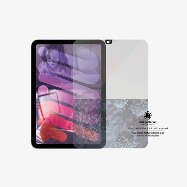 PanzerGlass | Camslider AB | Apple | iPad mini (2021) | Tempered glass | Clear | Case friendly, Full frame coverage, Rounded edges | Screen protector