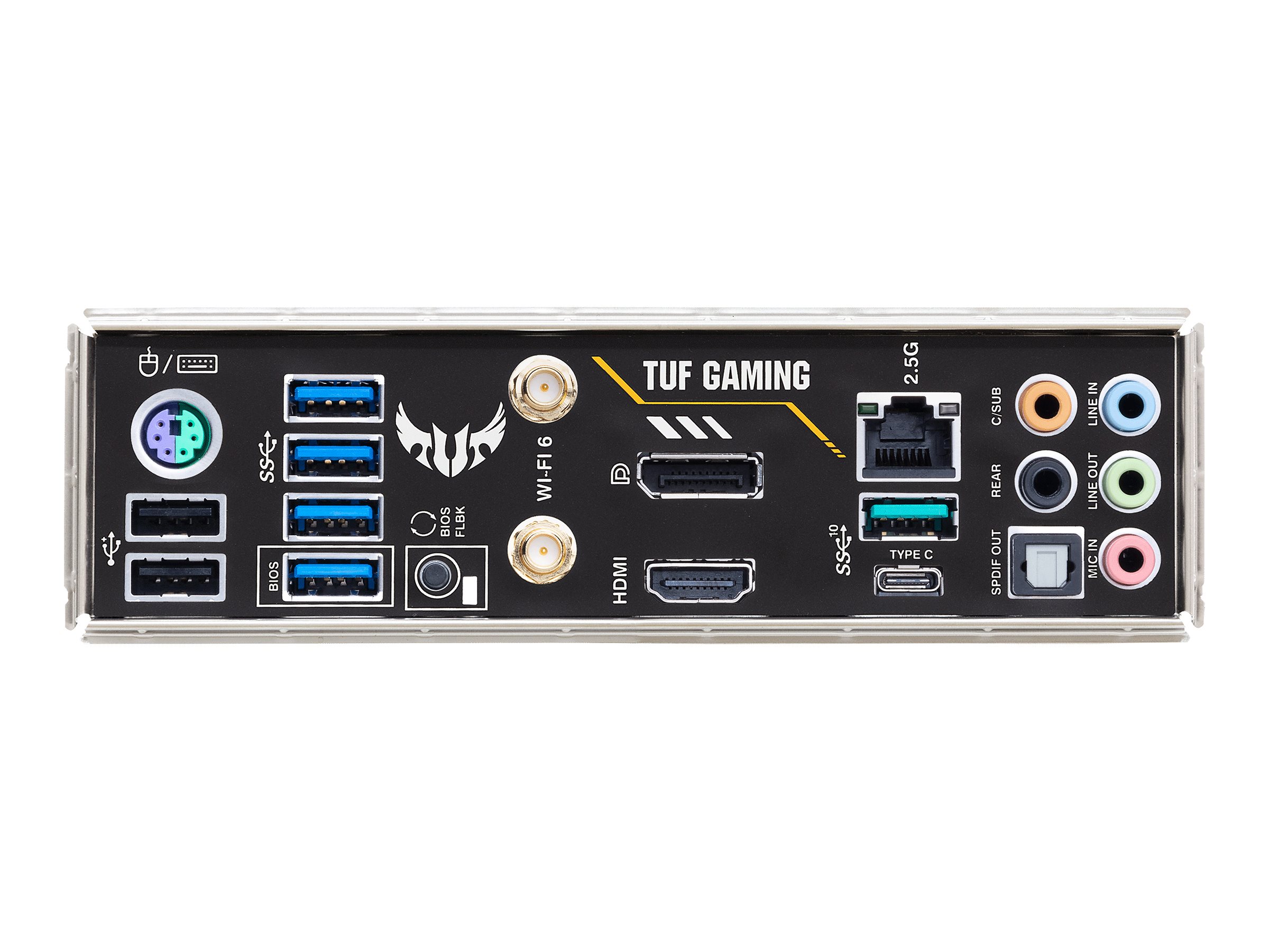 Asus | TUF GAMING B550M-PLUS WIFI II | Processor family AMD | Processor socket AM4 | DDR4 | Memory slots 4 | Chipset B550 | microATX - Image 13