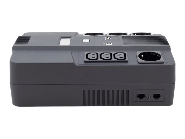 Digitus | All-in-One UPS | All-in-One UPS, 600VA/360W, LED 12V/7Ah x1, 4x CEE 7/7,3x IEC C13, USB, RJ45 | 600 VA | 360 W - Image 10