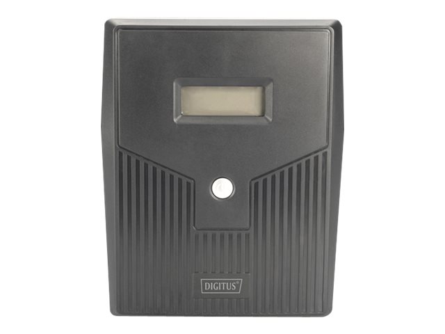 Digitus | Line-Interactive UPS | Line-Interactive UPS DN-170074, 1000VA, 600W, 2x 12V/7Ah battery, 4x CEE 7/7 outlet, 2x RJ45, 1x USB 2.0 type B, 1x RS232, LCD, Simulated Sine Wave, 338x150x162mm, 7.8kg | 1000 VA | 600 W - Image 4