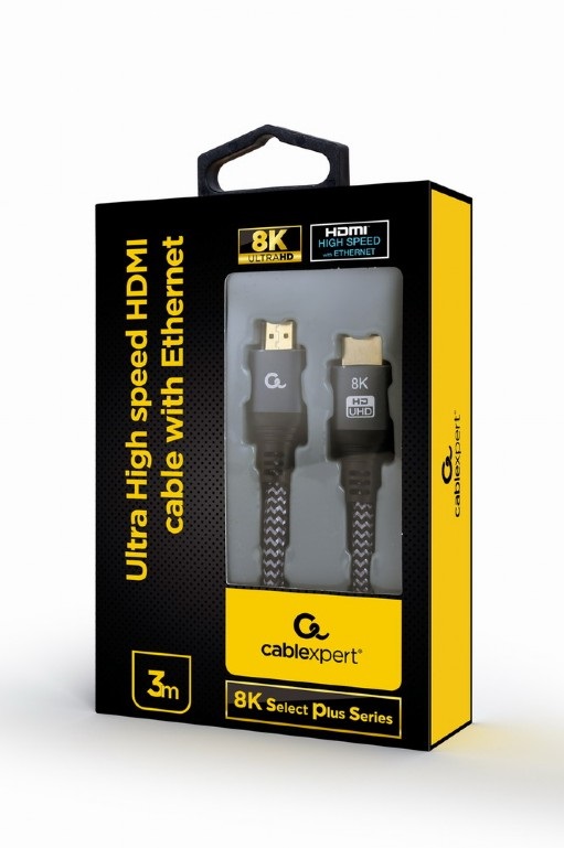 Cablexpert | Ultra High speed HDMI cable with Ethernet, 8K select plus series | CCB-HDMI8K-3M | 2 x Type-A | HDMI 2.1 downwards | 3 m - Image 4