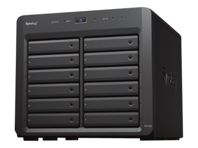 Synology | Tower NAS Expansion Unit | DX1222 | Up to 12 HDD/SSD Hot-Swap (drives not included) | AC 100-240V, 50/60 Hz