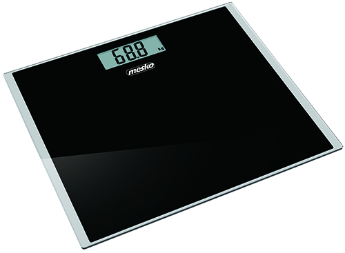 Mesko | Bathroom scale | 8150b | Maximum weight (capacity) 150 kg | Accuracy 100 g | Body Mass Index (BMI) measuring | Black