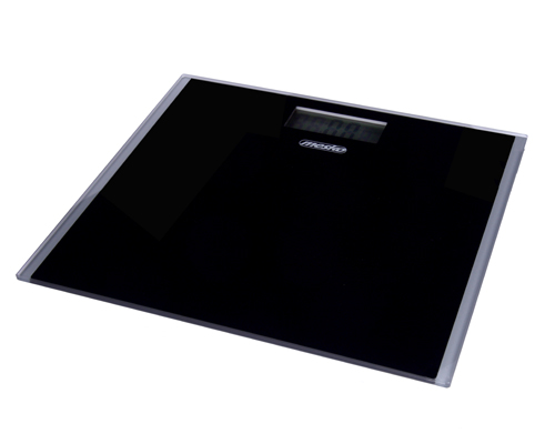 Mesko | Bathroom scale | 8150b | Maximum weight (capacity) 150 kg | Accuracy 100 g | Body Mass Index (BMI) measuring | Black - Image 5