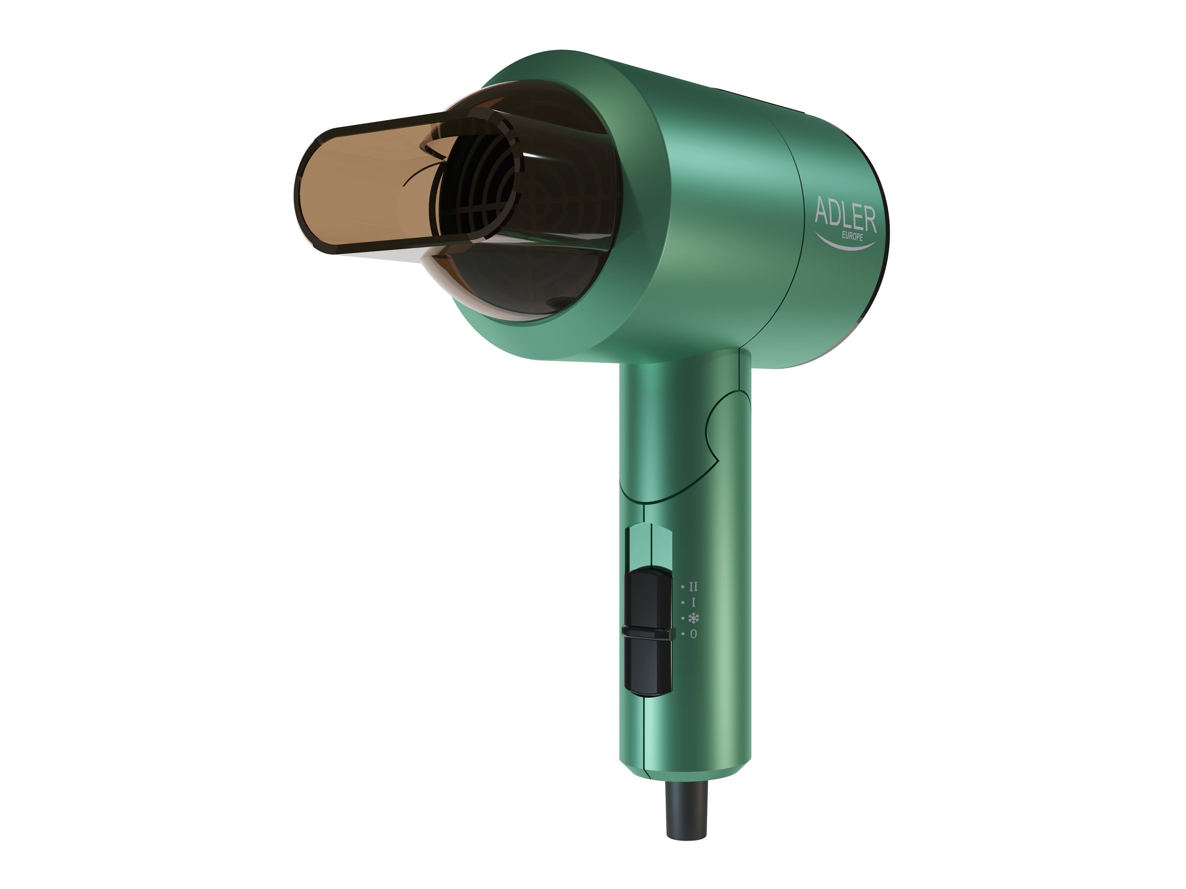 Adler | Hair Dryer | AD 2265 | 1100 W | Number of temperature settings 2 | Green - Image 2