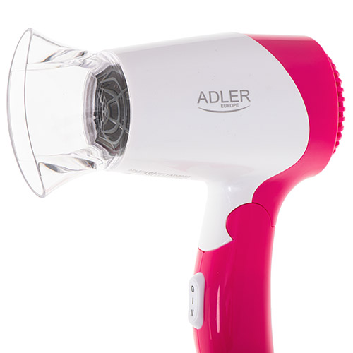 Adler | Hair Dryer | AD 2259 | 1200 W | Number of temperature settings 2 | White/Pink - Image 7