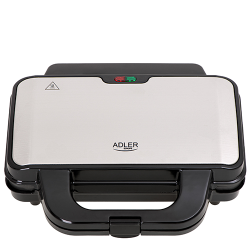 Adler | Sandwich maker | AD 3043 | 900 W | Number of plates 1 | Number of pastry 2 | Black - Image 3