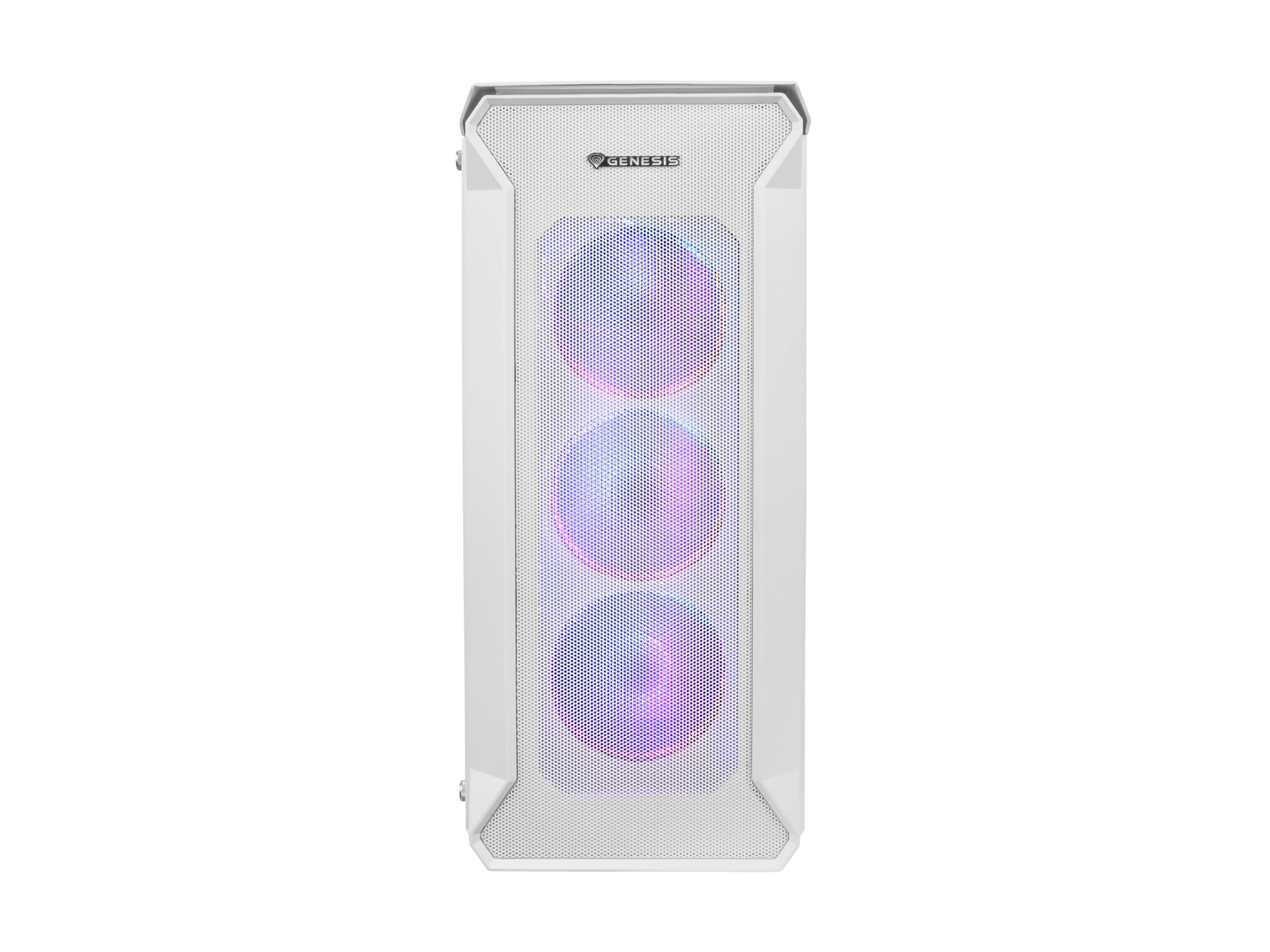 Genesis | PC Case | IRID 505 ARGB | Side window | White | Midi Tower | ATX - Image 2