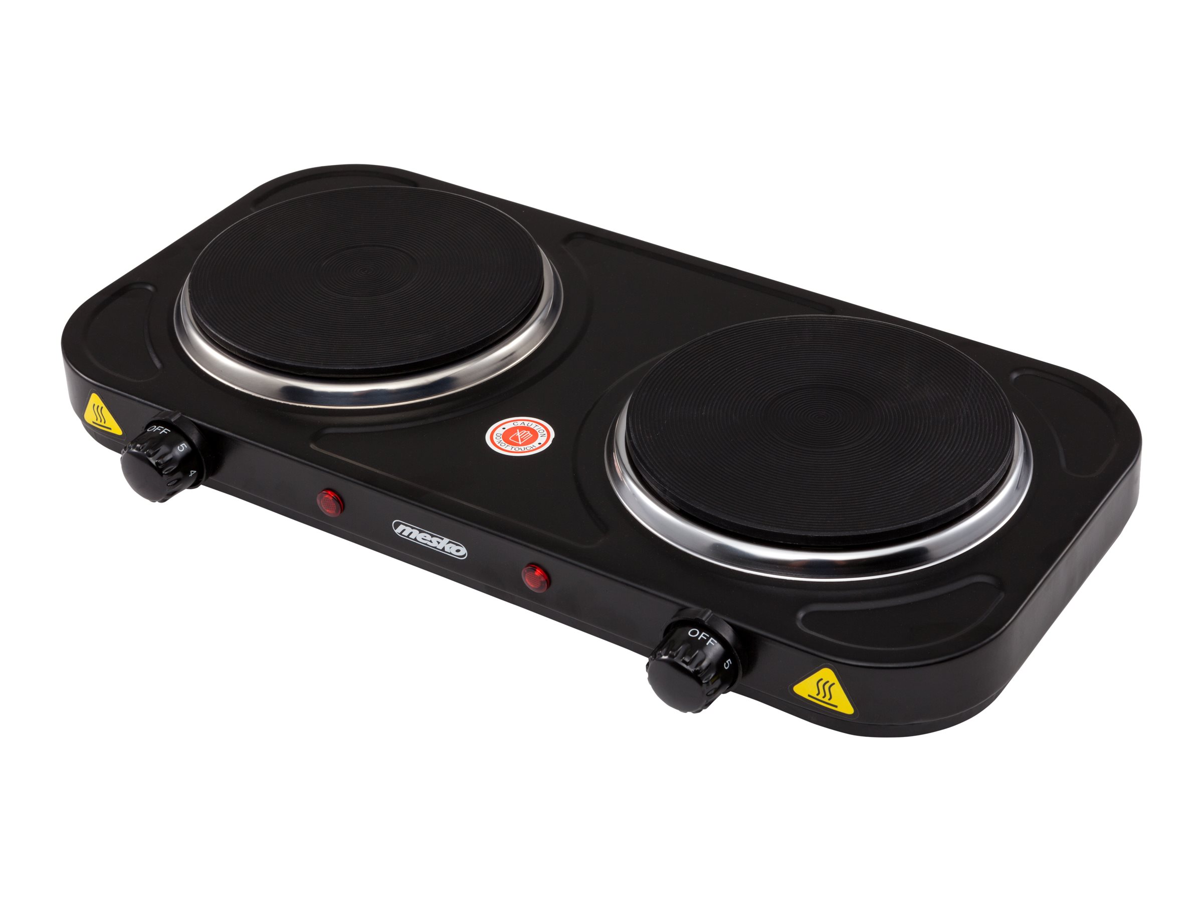 Mesko | Electric stove | MS 6509 | Number of burners/cooking zones 2 | Black | Electric - Image 2