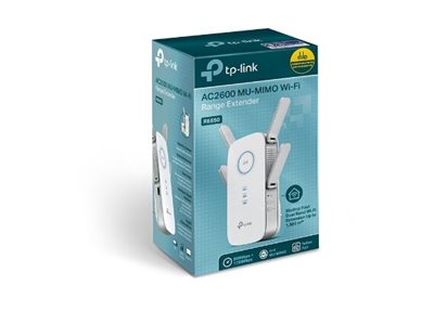 TP-LINK | AC2600 Wi-Fi Range Extender | RE650 | 802.11ac | 2.4GHz/5GHz | 800+1733 Mbit/s | 10/100/1000 Mbit/s | Ethernet LAN (RJ-45) ports 1 | MU-MiMO Yes | no PoE | Antenna type 4xExternal | No - Image 10