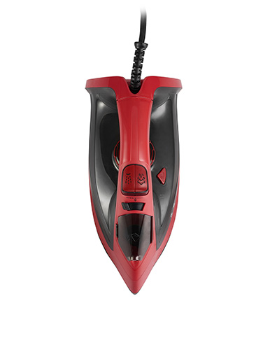 Mesko | Iron | MS 5031 | Steam Iron | 2400 W | Continuous steam 40 g/min | Steam boost performance 70 g/min | Red/Black - Image 5