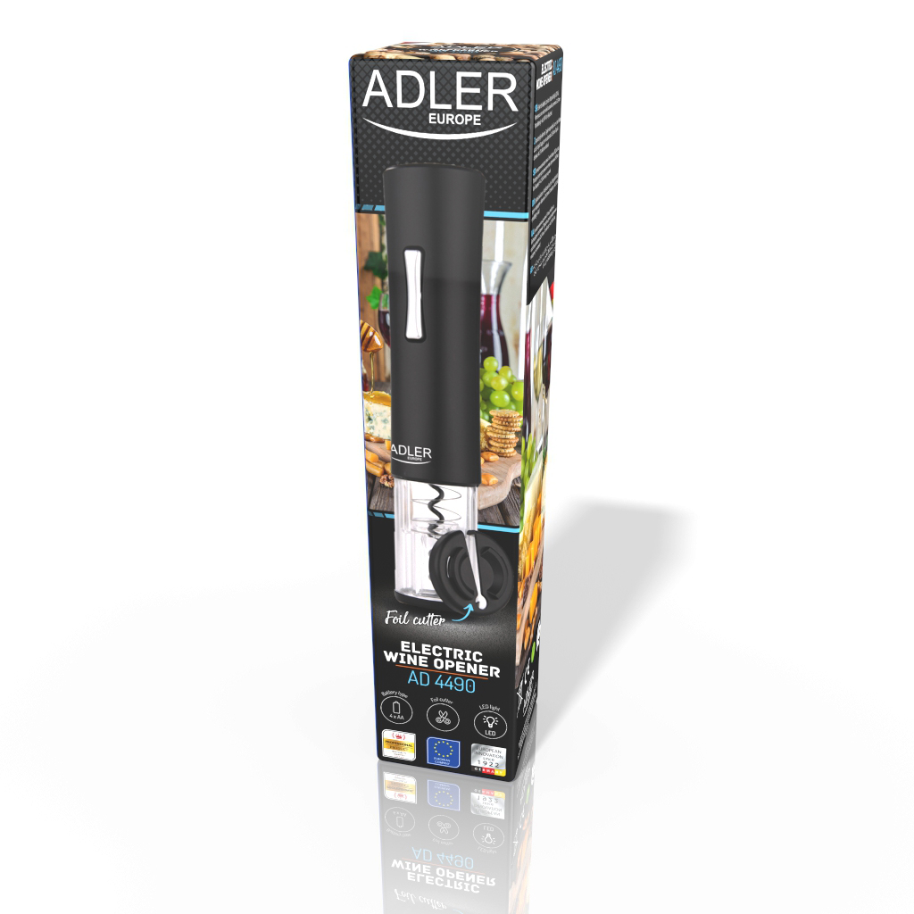 Adler | Wine opener | AD 4490 | Black - Image 4
