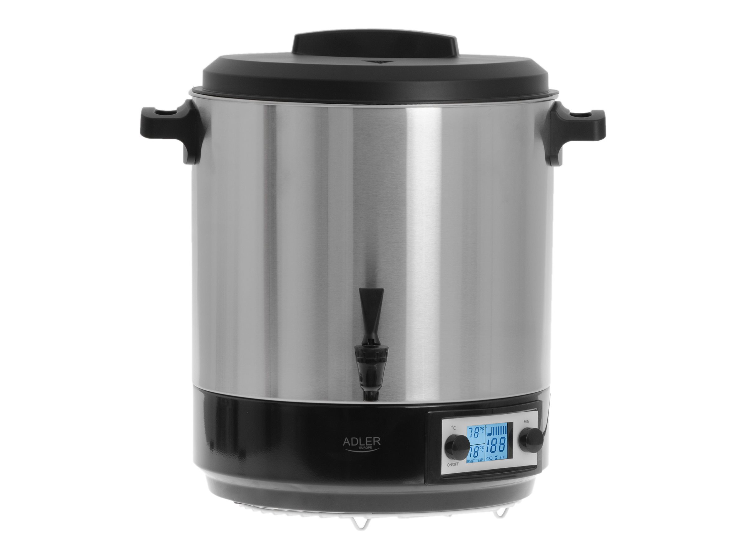 Adler | Electric pot/Cooker | AD 4496 | 2600 W | 28 L | Stainless steel/Black - Image 2