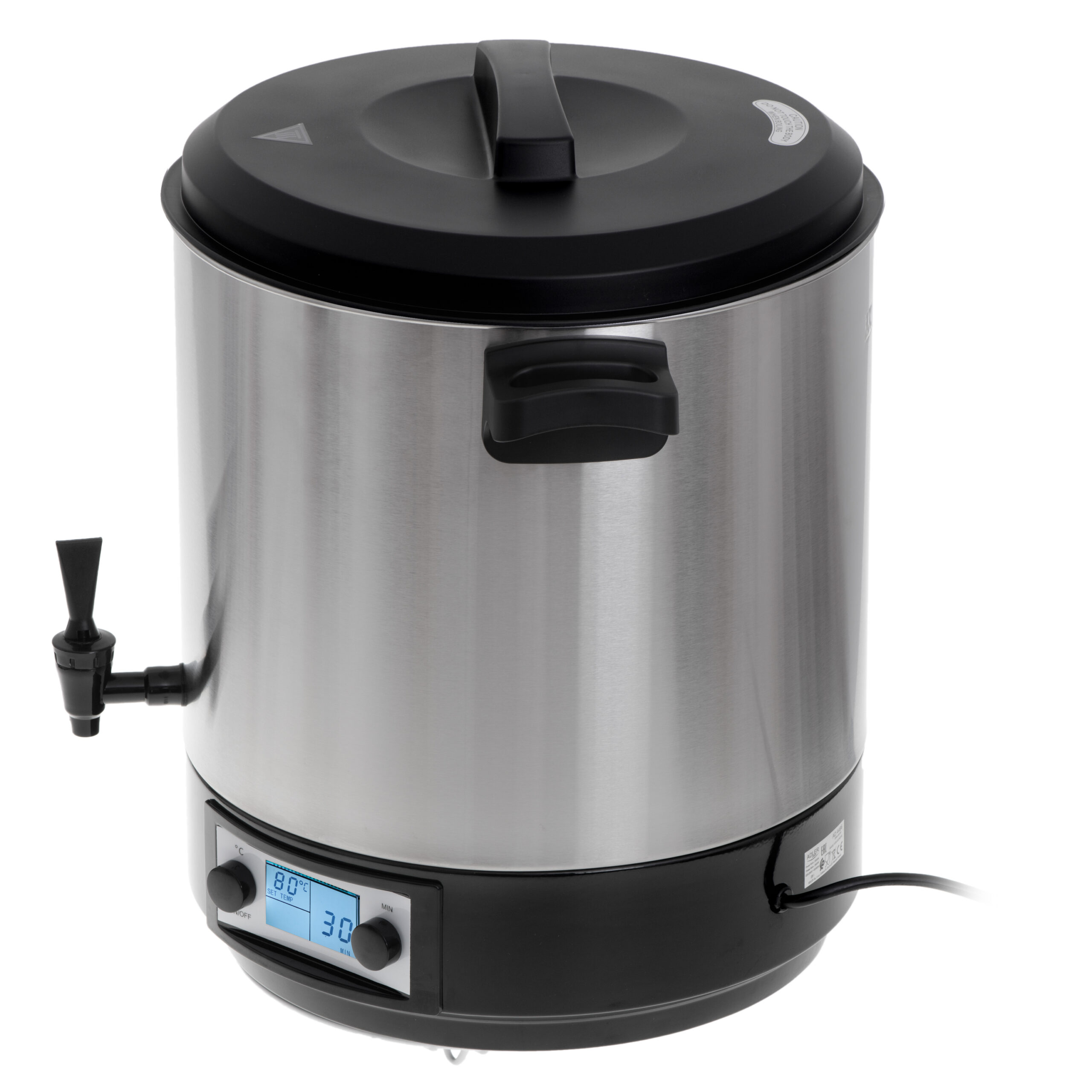 Adler | Electric pot/Cooker | AD 4496 | 2600 W | 28 L | Stainless steel/Black - Image 3